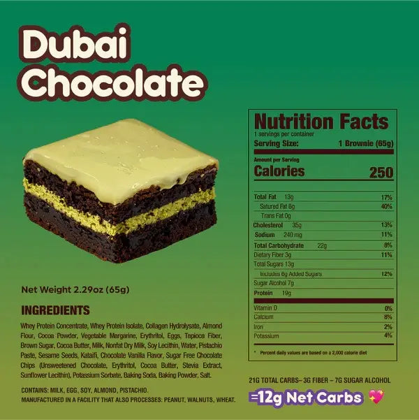 Dubai Chocolate Prime Bites